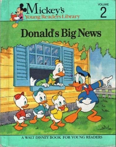 Beispielbild fr Donald's Big News (Mickey's Young Readers Library) zum Verkauf von Irish Booksellers