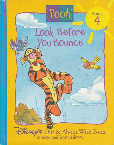 Imagen de archivo de Look Before You Bounce (Disney's Out & About With Pooh, Vol. 4) a la venta por Bookends