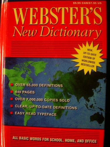 Stock image for Webster's New Dictionary : All Basic Words for School, Home, and Office for sale by ThriftBooks-Atlanta