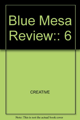 Stock image for Blue Mesa Review No. 6 - Spring '94 for sale by Don's Book Store