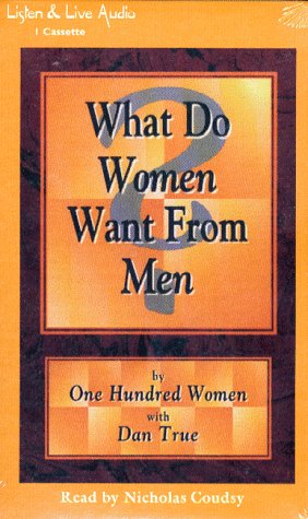 Beispielbild fr What Do Women Want from Men? Cassette zum Verkauf von Library House Internet Sales