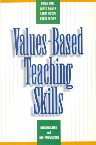 9781885435026: Values-Based Teaching Skills: Introduction and Implementation