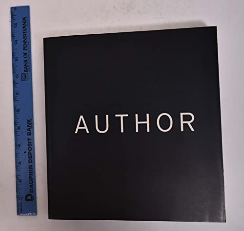Stock image for Artist/Author: Contemporary Artists' Books for sale by ANARTIST