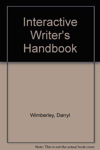 9781885452115: Interactive Writers Handbook
