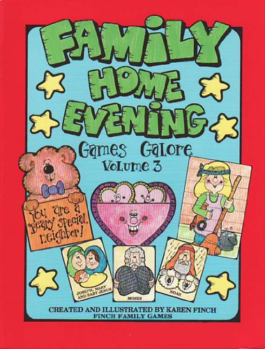 Beispielbild fr Family Home Evening Games Galore (Volume 3) zum Verkauf von Idaho Youth Ranch Books