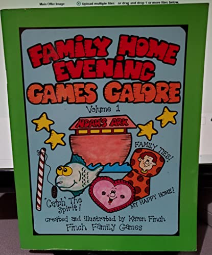 9781885476494: Family Home Evening Games Galore Volume 1