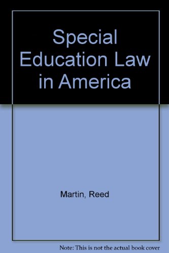 Stock image for Special Education Law in America: The Rights of the Student and the Responsibilities of Those Who Serve for sale by Idaho Youth Ranch Books