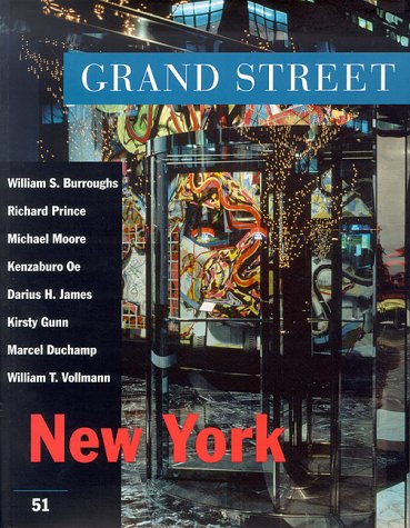 Stock image for Grand Street 51: New York (Winter 1995) for sale by HPB-Red