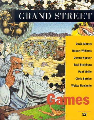 9781885490032: Grand Street 52: Games (Spring 1995)