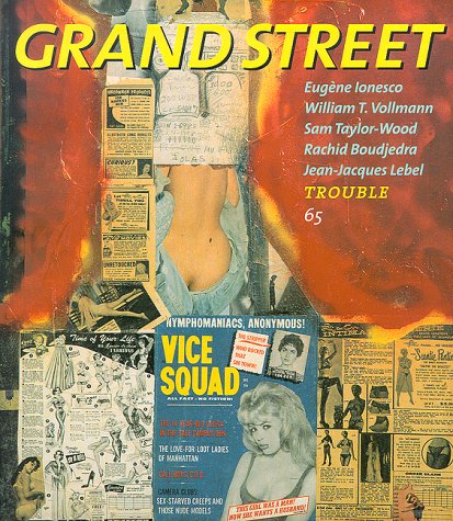 Imagen de archivo de Grand Street 65: Trouble (Summer 1998) a la venta por Books From California