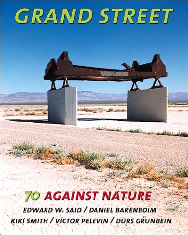 Beispielbild fr Grand Street #70: Against Nature zum Verkauf von Robinson Street Books, IOBA