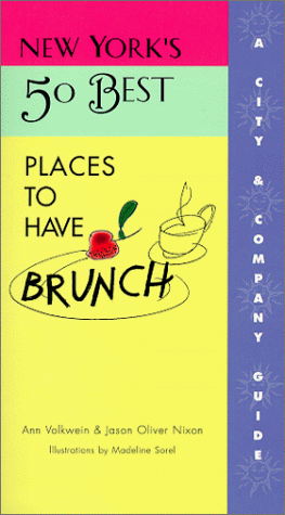 Imagen de archivo de New York's 50 Best Places to Have Brunch a la venta por Better World Books