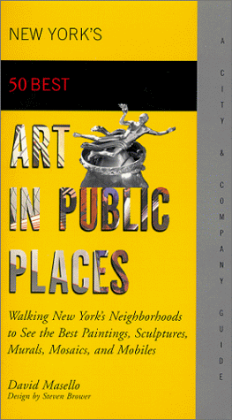 Imagen de archivo de New York's 50 Best Art in Public Places a la venta por ThriftBooks-Dallas