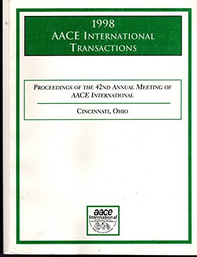 Imagen de archivo de 1998 Aace International Transactions a la venta por Penn and Ink Used and Rare Books