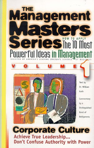 Beispielbild fr The Management Masters Series, Volume 1 zum Verkauf von Wonder Book