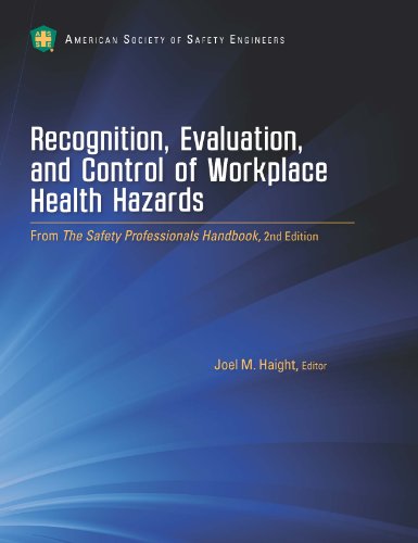 9781885581686: Recognition, Evaluation, and Control of Workplace Health Hazards