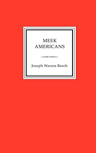 Beispielbild fr Meek Americans zum Verkauf von WorldofBooks
