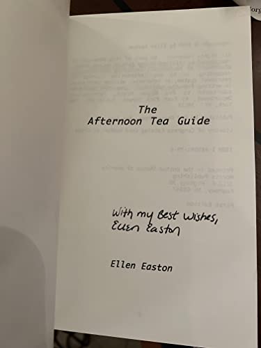 9781885591753: The afternoon tea guide by Easton, Ellen (1995) Paperback