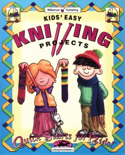 Beispielbild fr Kids' Easy Knitting Projects (Quick Starts for Kids S.) zum Verkauf von WorldofBooks