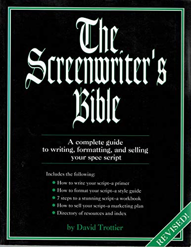 the screenwriter s bible the screenwriter s bible