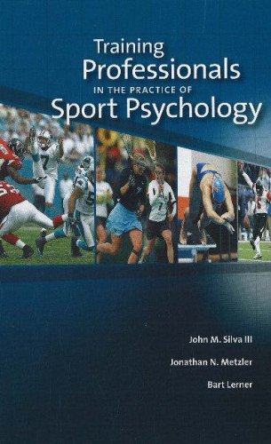 Beispielbild fr Training Professionals in the Practice of Sport Psychology zum Verkauf von Better World Books Ltd