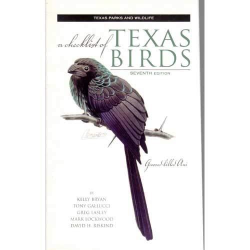 Stock image for A Checklist of Texas Birds for sale by Wonder Book