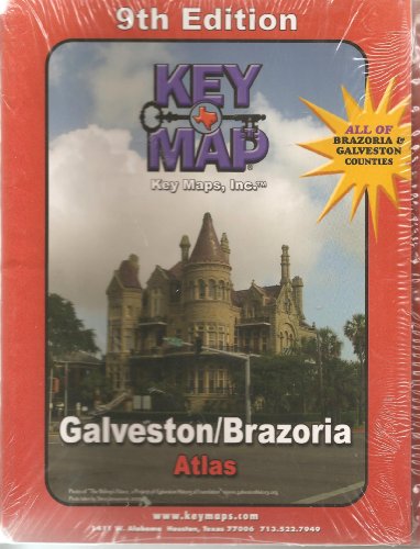 9781885822628: Key Map Galveston / Brazoria Atlas