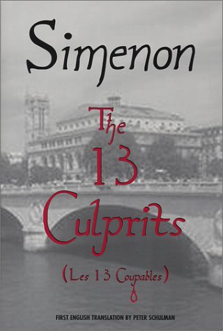 9781885941794: The 13 Culprits