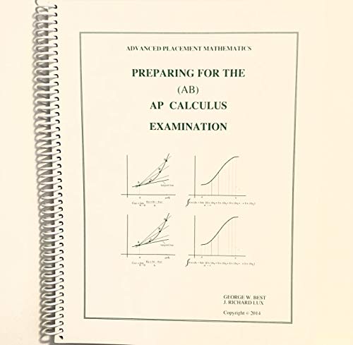 Imagen de archivo de Preparing for the Ap Calculus Examination-Ab a la venta por HPB-Red