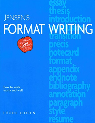 9781886061293: Jensen's Format Writing