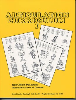 Beispielbild fr Articulation Curriculum I zum Verkauf von ThriftBooks-Dallas