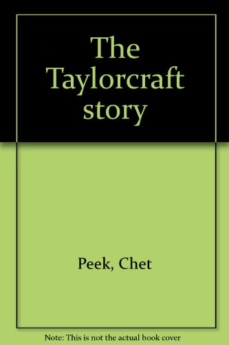 9781886196018: Taylorcraft Story