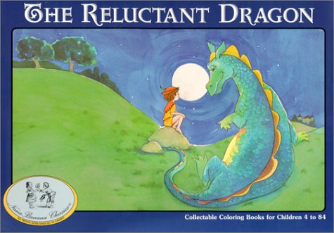 Beispielbild fr The Reluctant Dragon/Coloring Book (Nanabanana Classics) zum Verkauf von Ergodebooks