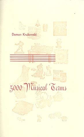 Stock image for 5000 Musical Terms for sale by The Paper Hound Bookshop