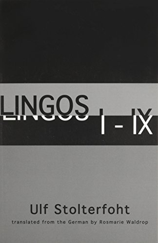 9781886224858: Lingos I-IX: 2 (Dichten =,)