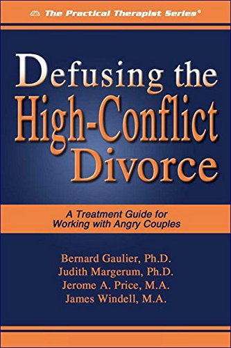 Beispielbild fr Defusing the High-Conflict Divorce : A Treatment Guide for Working with Angry Couples zum Verkauf von Better World Books