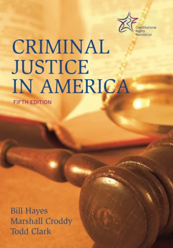 Beispielbild fr Criminal Justice in America: 5th Edition zum Verkauf von Campbell Bookstore