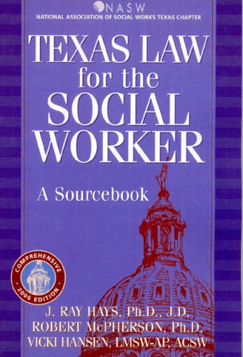 Beispielbild fr Texas Law for the Social Worker: A Sourcebook zum Verkauf von Your Online Bookstore