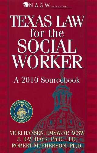 Beispielbild fr Texas Law for the Social Worker (2010) zum Verkauf von ThriftBooks-Dallas