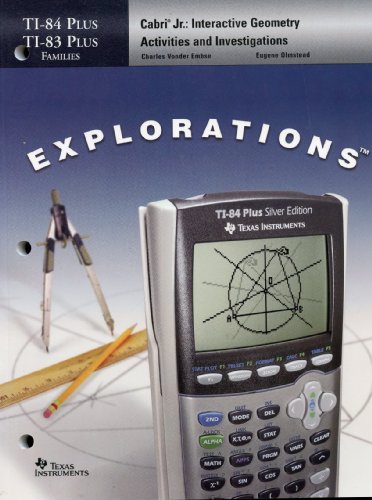 Beispielbild fr Cabri Jr.: Interactive Geometry Activities and Investigations (Explorations) zum Verkauf von Wonder Book