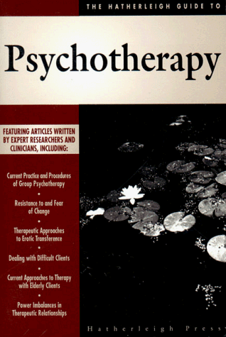 Imagen de archivo de The Hatherleigh Guide to Psychotherapy a la venta por Better World Books