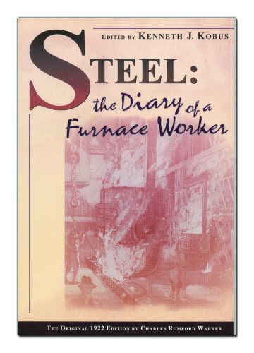 Imagen de archivo de Steel: The Diary of a Furnace Worker a la venta por ThriftBooks-Atlanta