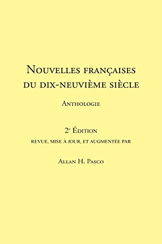 Stock image for Nouvelles françaises du 19e si cle, 2e  dition (French Edition) for sale by HPB-Red