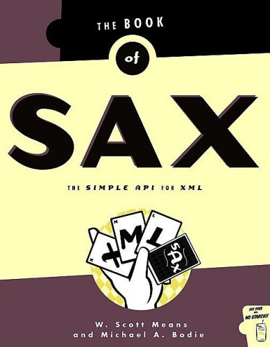 Imagen de archivo de The Book of SAX: The Simple API for XML a la venta por AwesomeBooks