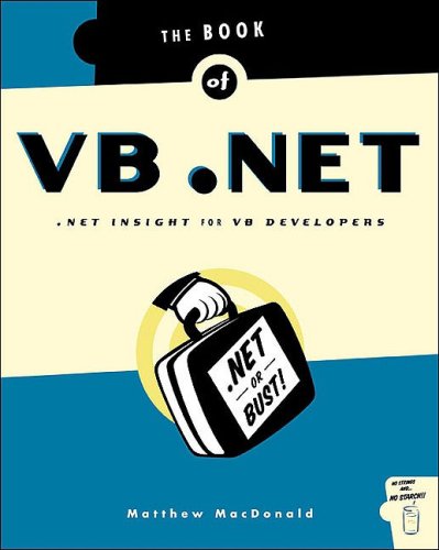 Beispielbild fr The Book of VB.NET: .Net Insight for VB Developers zum Verkauf von Buchpark