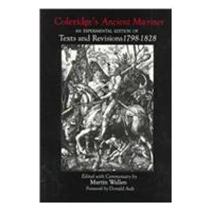 9781886449473: Coleridge's "Ancient Mariner" (Clinamen Studies Series)