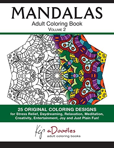Imagen de archivo de Mandalas : Adult Coloring Book : Volume 2 a la venta por Lucky's Textbooks