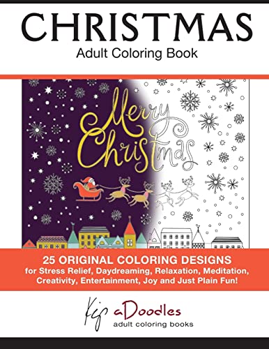 Imagen de archivo de Christmas : Adult Coloring Book a la venta por Books From California