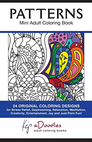 Imagen de archivo de Patterns: Mini Adult Coloring Book (Paperback or Softback) a la venta por BargainBookStores