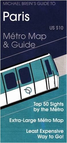 9781886590427: Michael Brein's Guide to Paris Metro Map & Guide
